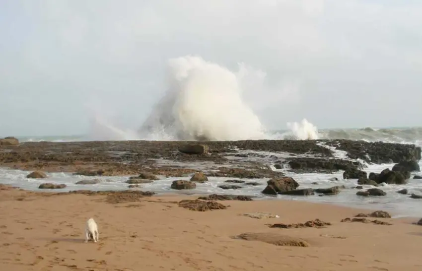 آبفشان چابهار؛ فوران‌های آب شور و حباب‌ها در دل زمین